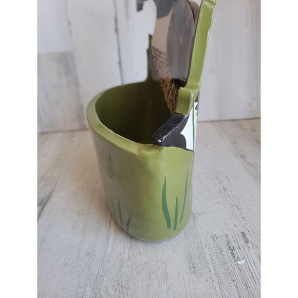 Andrea West 1981 vintage duck plant planter home decor - Picture 9 of 15